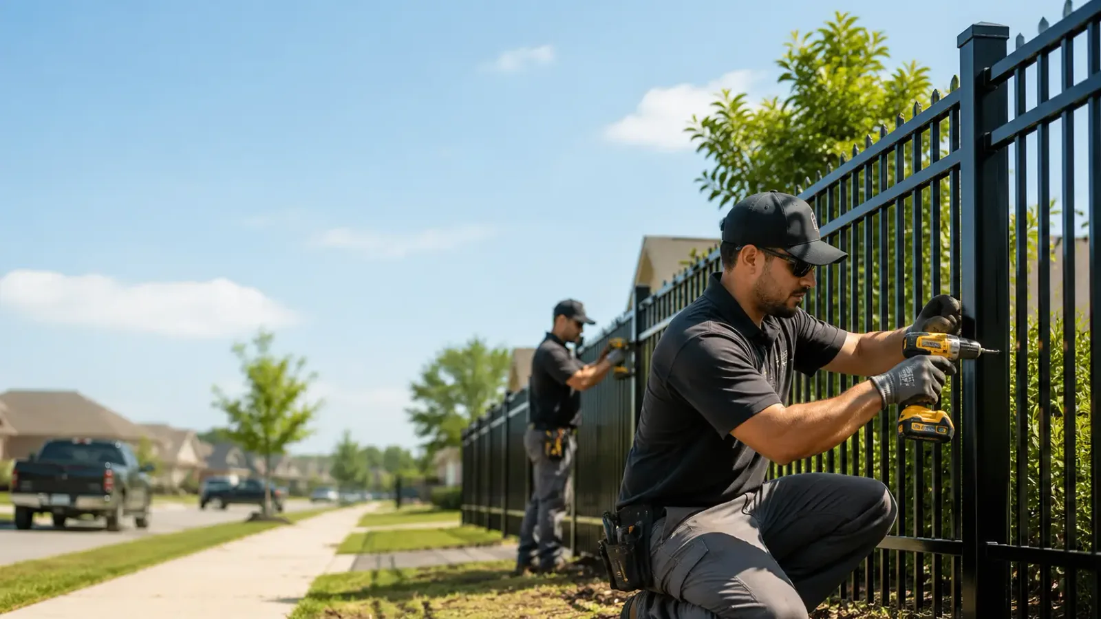 Metal Fence Installation in Salemburg, NC